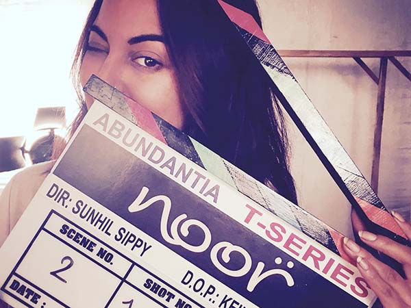 Sonakshi Sinha begins her journey as 'Noor'