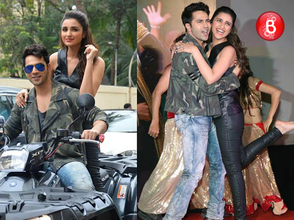 Varun Dhawan and Parineeti Chopra at 'Jaaneman Aah' song launch