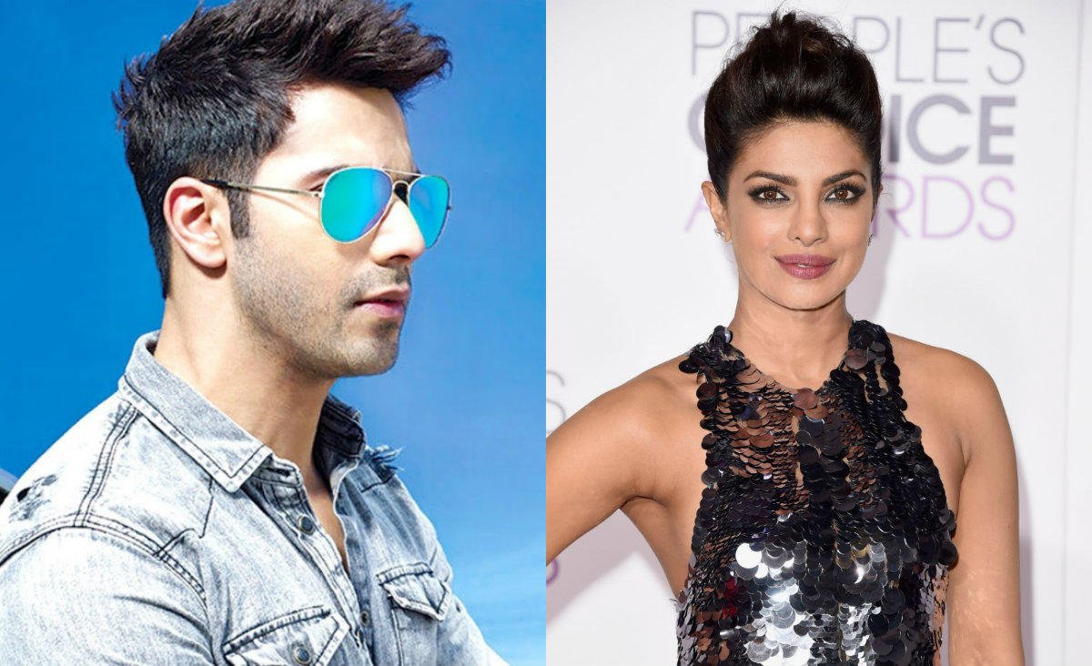 Priyanka Chopra and Varun Dhawan