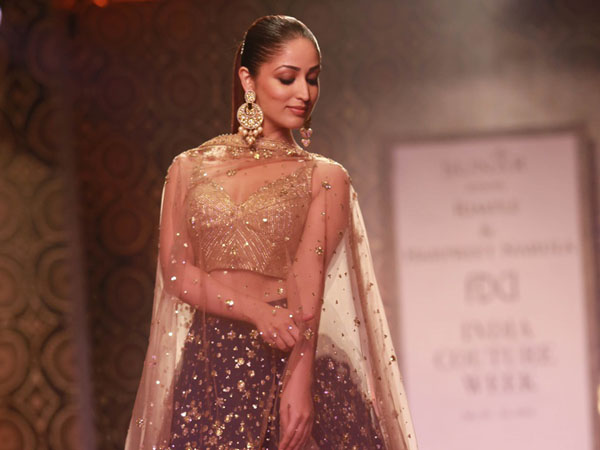 Yami Gautam walks the ramp at ICW 2016
