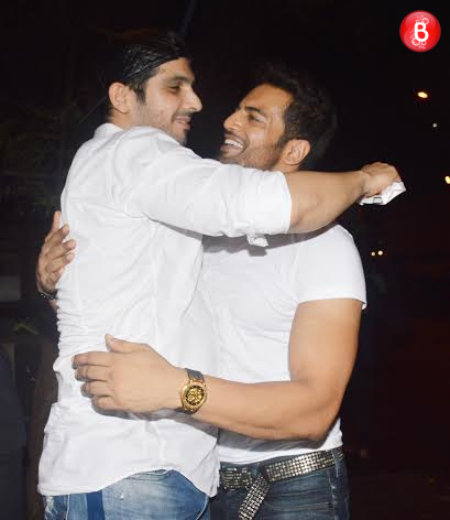 Zayed Khan and Upen Patel