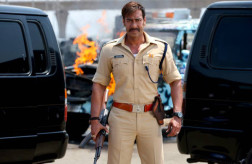 ajay devgn in Singham and Singham Returns