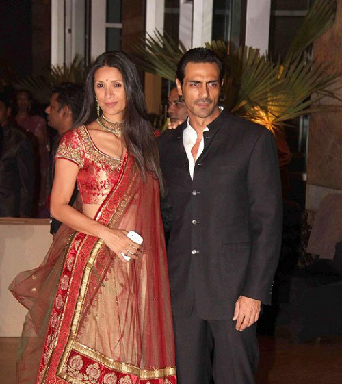 arjun rampal and mehr jessia
