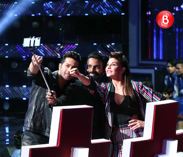 Varun Dhawan and Jacqueline Fernandez at promotions of 'Dishoom'