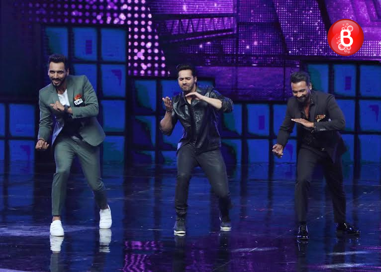 Varun Dhawan at promotions of 'Dishoom'