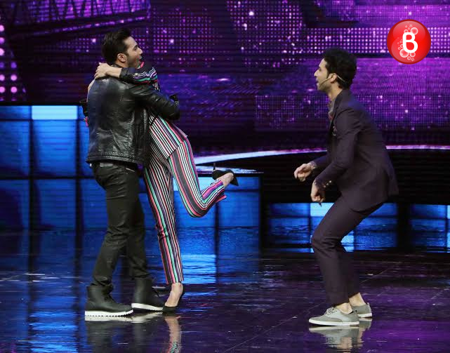 Varun Dhawan and Jacqueline Fernandez at promotions of 'Dishoom'