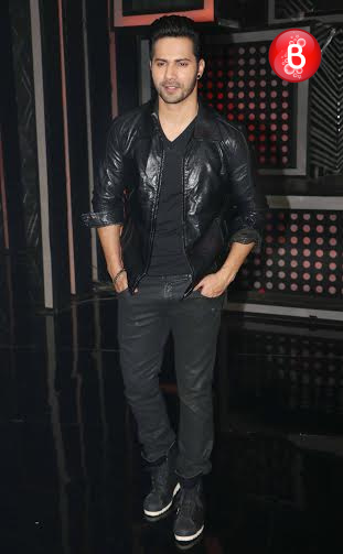 Varun Dhawan at promotions of 'Dishoom'