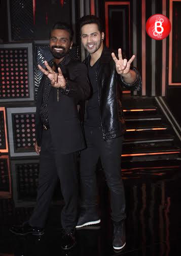 Varun Dhawan at promotions of 'Dishoom'