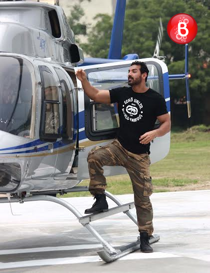 John Abraham at 'Dishoom' movie promotions