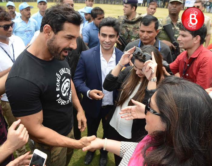 John Abraham at 'Dishoom' movie promotions