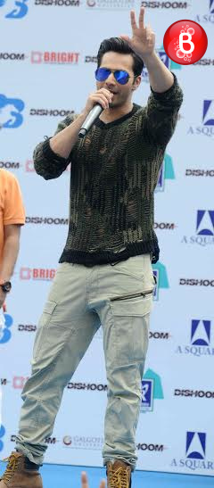 Varun Dhawan at 'Dishoom' movie promotions