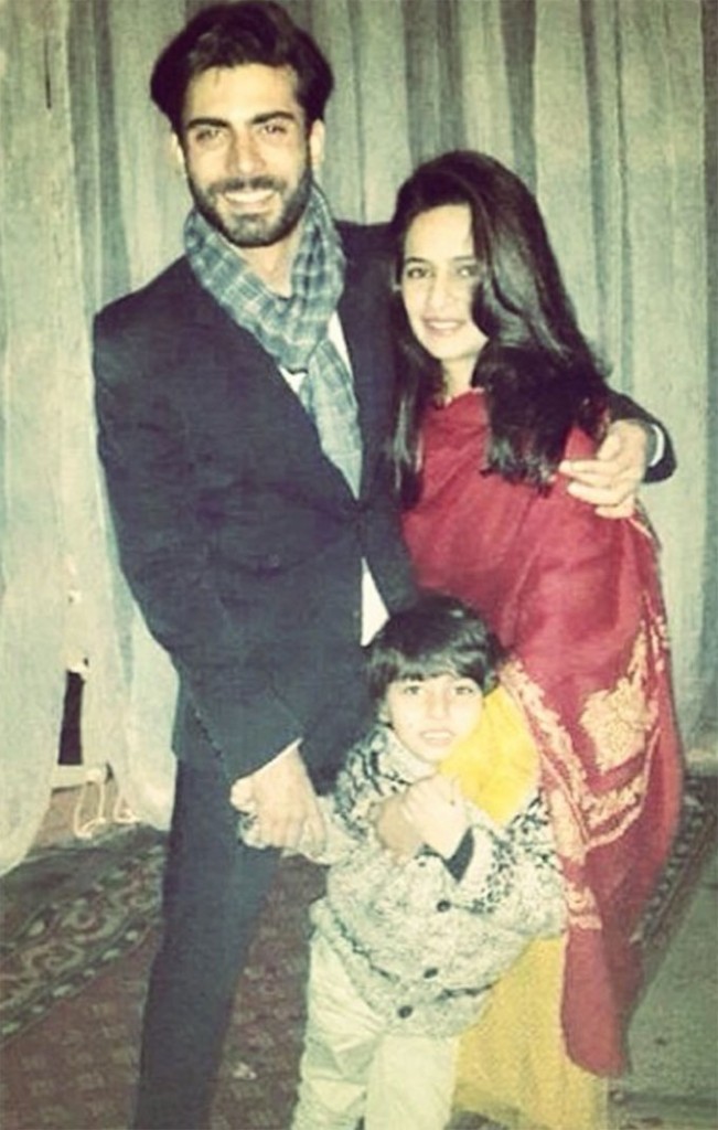 Fawad Khan and wife Sadaf