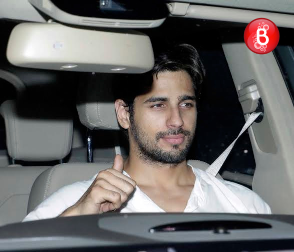 Sidharth Malhotra arrives at birthday bash of Katrina Kaif
