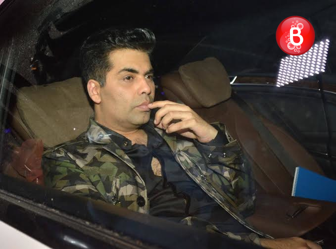 Karan Johar arrives at birthday bash of Katrina Kaif