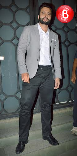 Jackky Bhagnani snapped at korner house