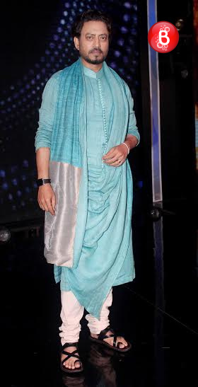 Irrfan Khan at promotions of 'Madaari'