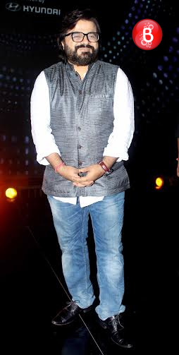 Pritam Chakraborty on the sets of ‘Sa Re Ga Ma Pa’