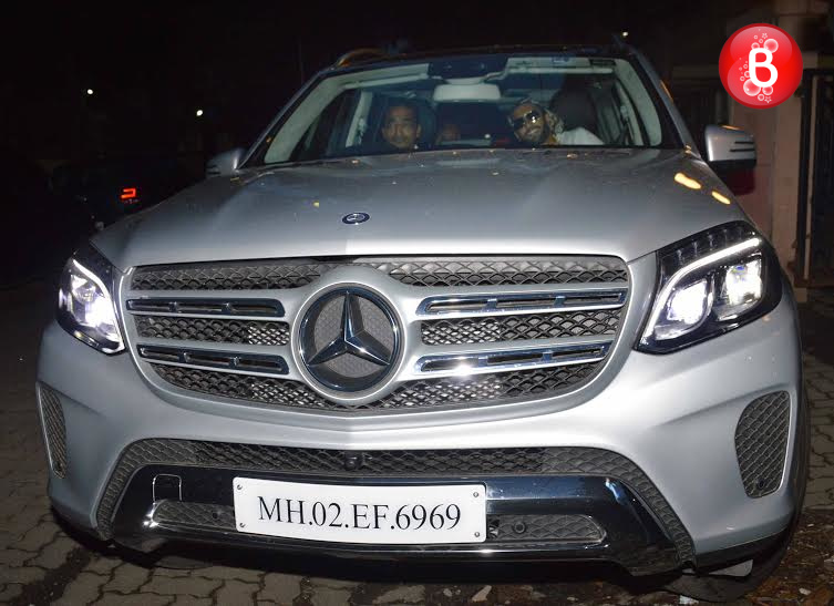 Ranveer Singh snapped outside Sanjay Leela Bhansali's office