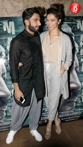 Ranveer Singh and Deepika Padukone
