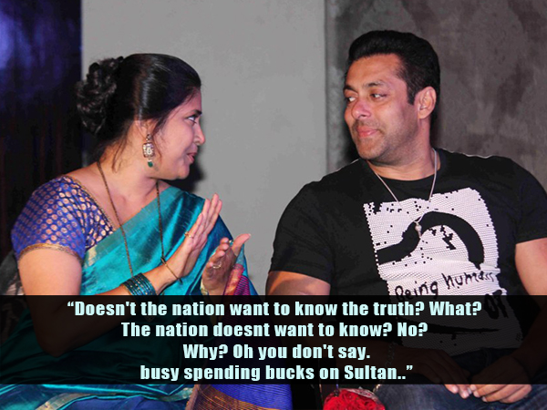 Ouch! Renuka Shahane has a sarcastic take on Salman Khan's acquittal!