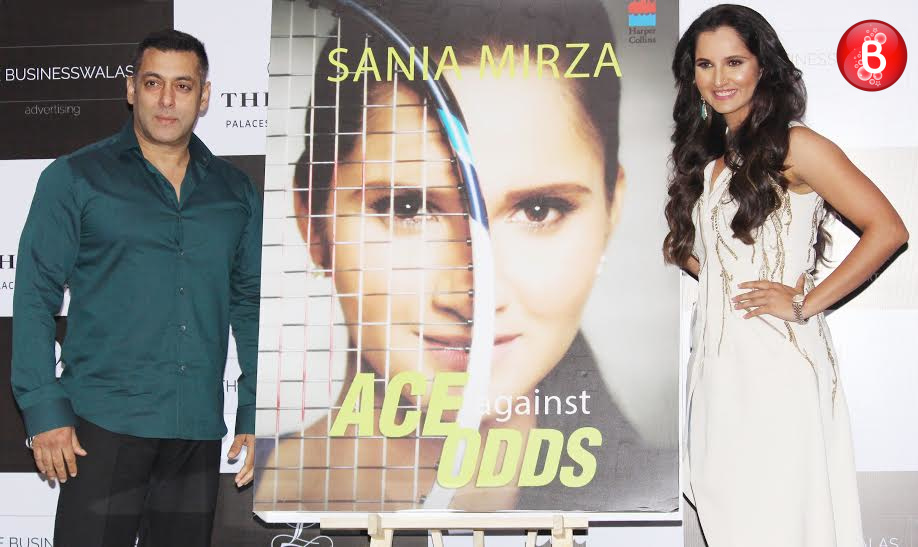 Salman Khan launches Sania Mirza's autobiography