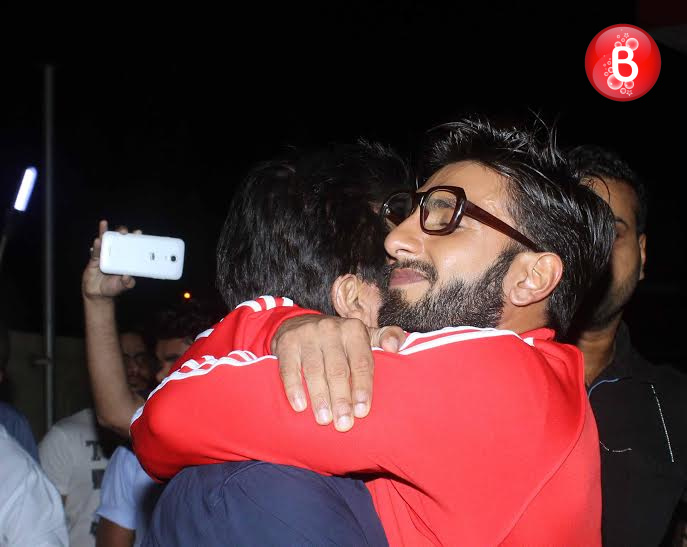 Anil Kapoor and Ranveer Singh at the screening of '24'