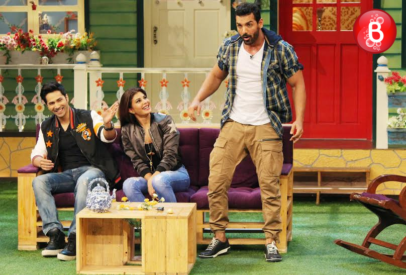 PICS: 'Dishoom' cast has a blast on 'The Kapil Sharma Show'