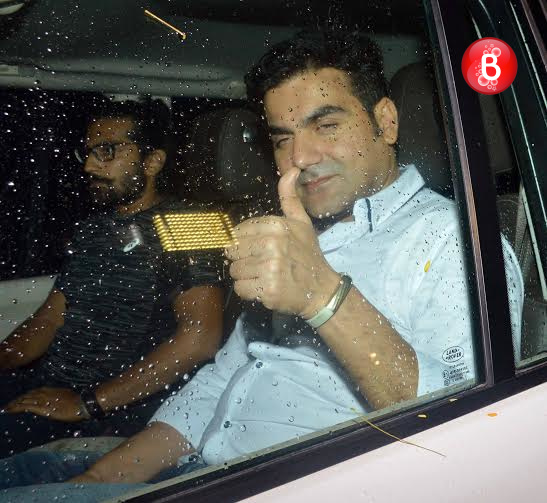 Arbaaz Khan at 'Sultan' screening