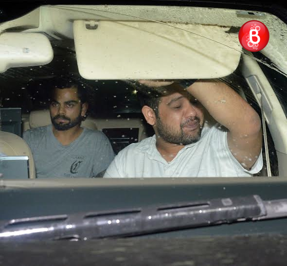 Anushka Sharma and Virat Kohli snapped at Yash Raj Studios