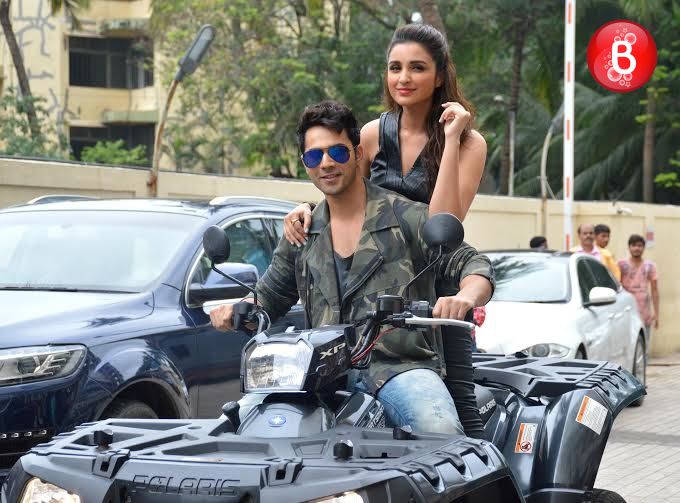 Varun Dhawan and Parineeti Chopra at 'Jaaneman Aah' song launch