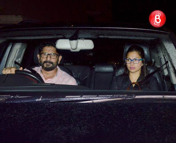 Arshad Warsi and Maria Goretti at 'Sultan' screening
