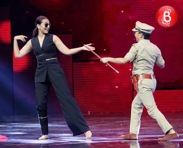 Sonakshi Sinha at promotions of her movie 'Akira'