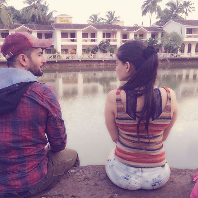 Jay Bhanushali and Mahhi Vij