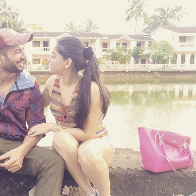 Jay Bhanushali and Mahhi Vij