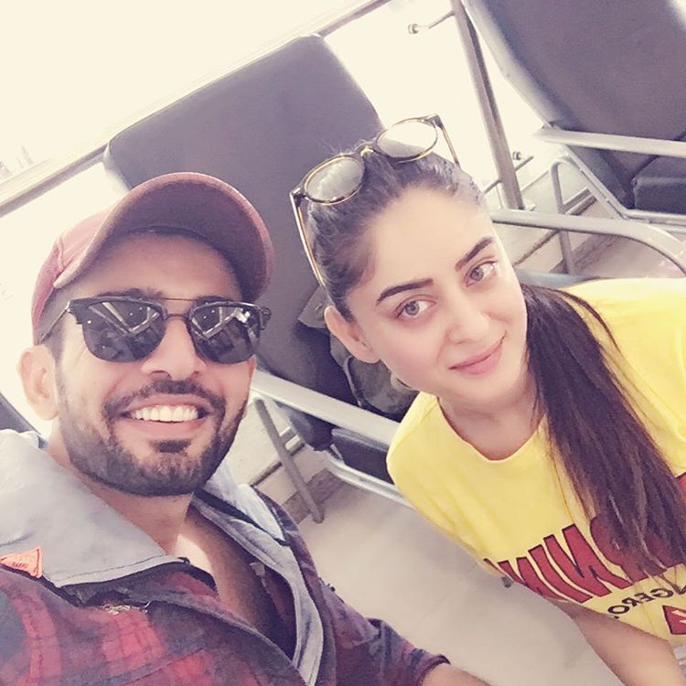 Jay Bhanushali and Mahhi Vij