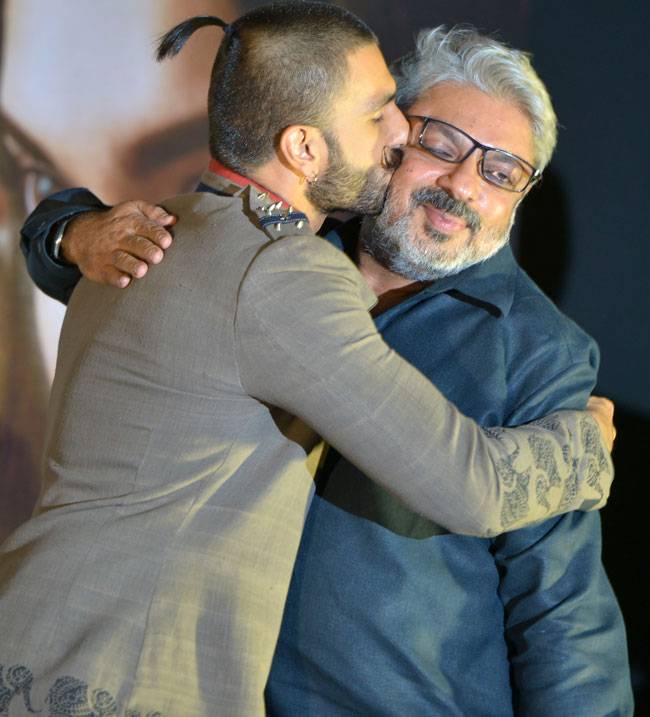 Sanjay Leela Bhansali and Ranveer Singh