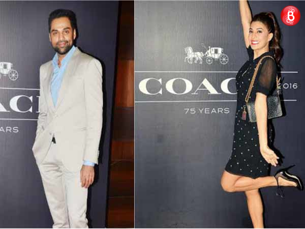 Abhay Deol, Jacqueline Fernandez at Coach Launch