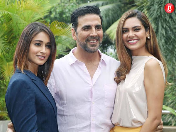 Akshay Kumar, Ileana D'Cruz and Esha Gupta