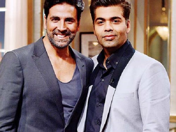 Akshay Kumar and Karan Johar