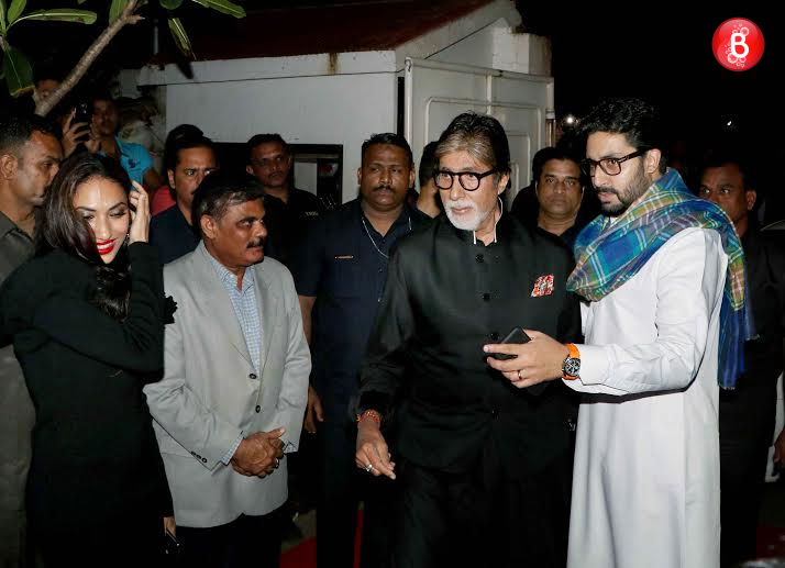 Amitabh Bachchan and Abhishek Bachchan