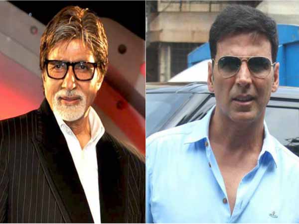 Amitabh Bachchan and Akshay Kumar