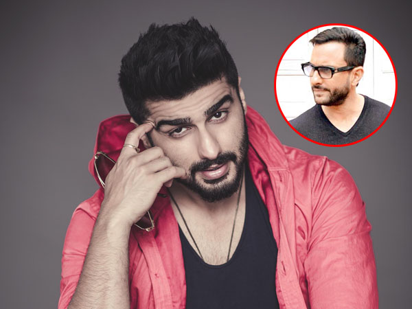 Arjun kapoor and Saif Ali Khan in Bazaar