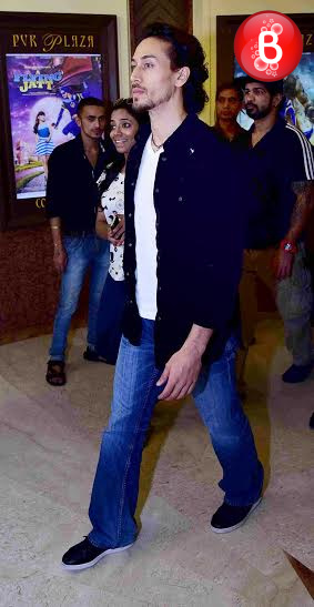 Tiger Shroff at promotions of 'A Flying Jatt'