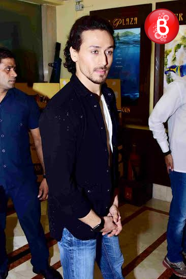 Tiger Shroff at promotions of 'A Flying Jatt'