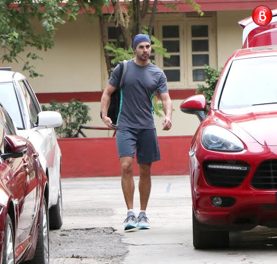 Dino Morea spotted in Bandra