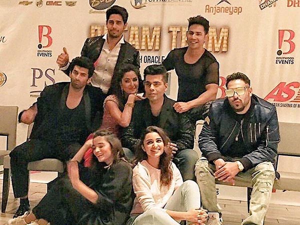 Karan Johar shares a cute picture of Dream Team