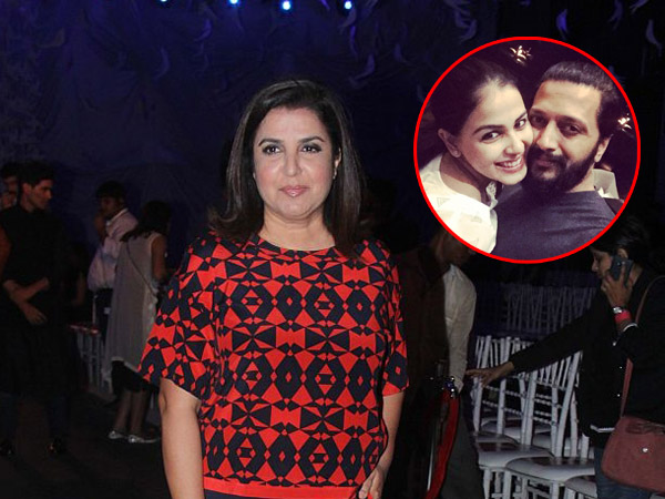 Farah Khan teases Riteish and Genelia