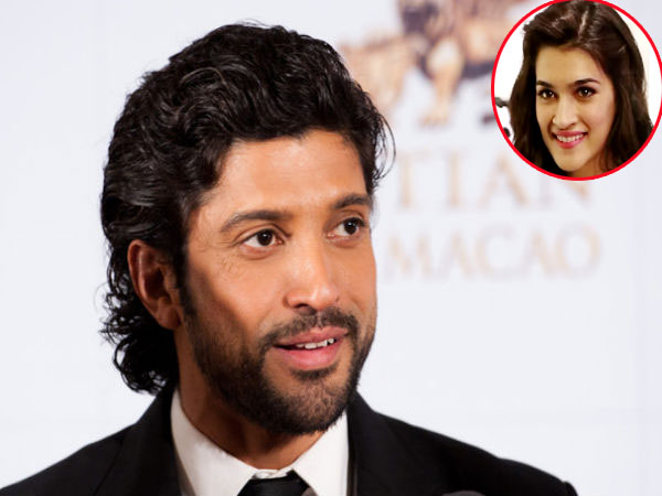 Farhan Akhtar Kriti Sanon