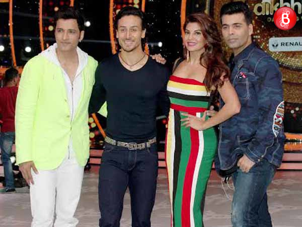 Ganesh Hegde, Tiger Shroff, Jacqueline Fernandez and director Karan Johar