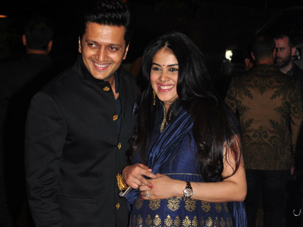 Genelia Deshmukh and Riteish Deshmukh